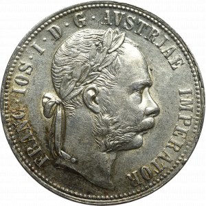 Austria, Franz Joseph, 1 florin 1886