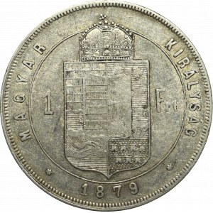 Węgry, Franciszek Józef, 1 forint 1879