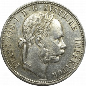 Austria, Franz Joseph, 1 florin 1887