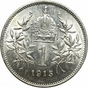Austro-Węgry, 1 korona 1915