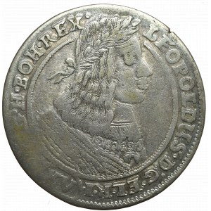 Śląsk pod panowaniem Habsburgów, Leopold I, 15 krajcarów 1662 GH, Wrocław