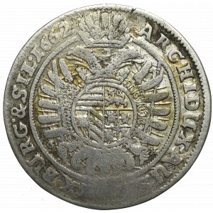 Śląsk pod panowaniem Habsburgów, Leopold I, 15 krajcarów 1662 GH, Wrocław