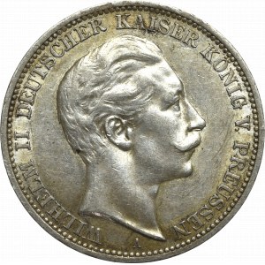 Germany, Preussen, 3 mark 1912