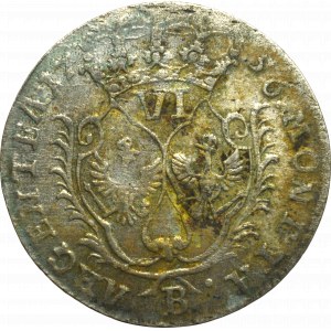 Germany Preussen, 6 groscehn 1756, Breslau