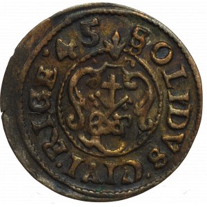 Szwedzka okupacja Rygi, Krystyna, Szeląg 1645