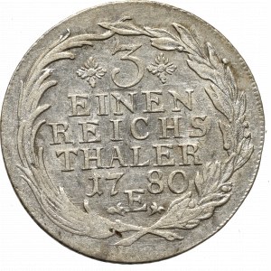 Germany, Preussen, 1/3 taler 1780, E