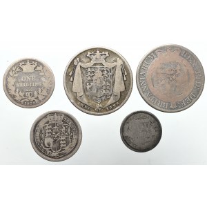 UK, Lot of silver coins