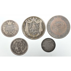 Wielka Brytania, Zestaw monet srebrnych
