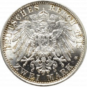 Germany, Preussen, 3 mark 1913 - 25 years of Wilhelm II reign