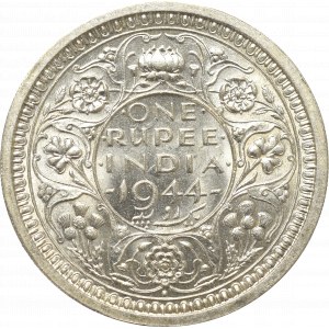 British India, 1 rupee 1944, Mumbay