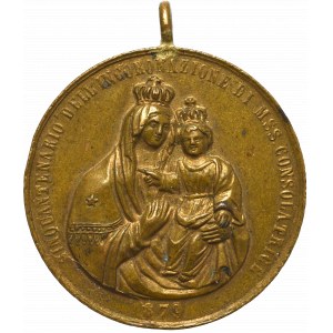 Włochy, Medal 50-lecie koronacji Matki Boskiej 1879