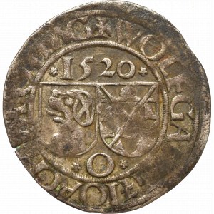 Germany, Öttingen, 1 batzen 1520