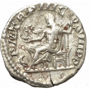 Cesarstwo Rzymskie, Elagabal, Denar - P M TR P III COS III P P