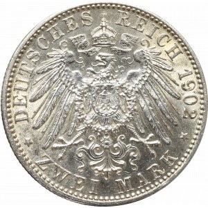 Germany, Badenia, 2 mark 1902