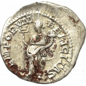 Cesarstwo Rzymskie, Elagabal, Denar - TEMPORVM FELICITAS