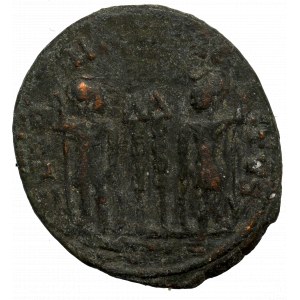 Cesarstwo Rzymskie, Konstantyn II, Follis - GLORIA EXERCITVS