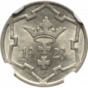 Wolne Miasto Gdańsk, 5 fenigów 1923 - NGC MS63