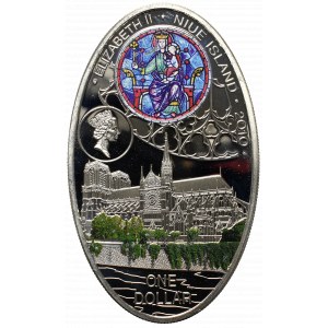 Niue Island, 1 dolar Notre-Dame de Paris