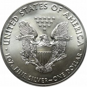 USA, Dolar 2018 - uncja srebra
