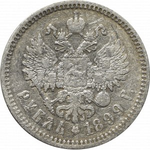 Rosja, Mikołaj II, Rubel 1899 FZ