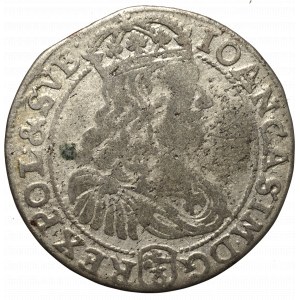 John II Casimir, 6 groschen 1667, Bromberg