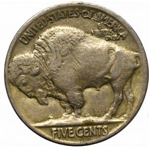 USA, 5 cents 1920 Buffalo Nickel