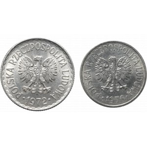 PRL, 50 groszy 1970 i 1 złoty 1972