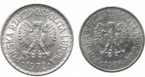 PRL, 50 groszy 1970 i 1 złoty 1972