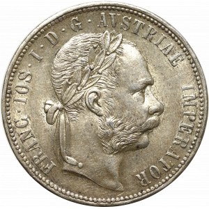 Austria, Franz Joseph, 1 florin 1880