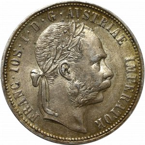 Austria, Franz Joseph, 1 florin 1880