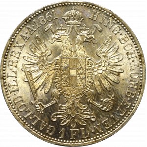 Austria-Hungary, 1 florin 1861