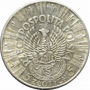 II Republic of Poland, 5 zloty 1934 Riffle Eagle