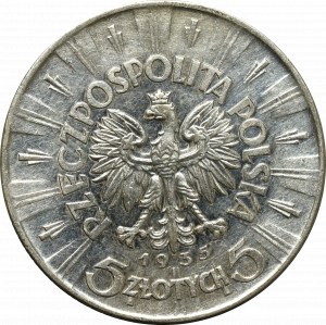 II Republic of Poland, 5 zloty 1935 Pilsudski