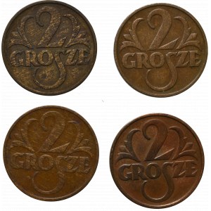 II Republic of Poland, 2 groschen 1933-36