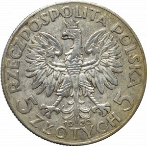 II Republic of Poland, 5 zloty 1932 Polonia