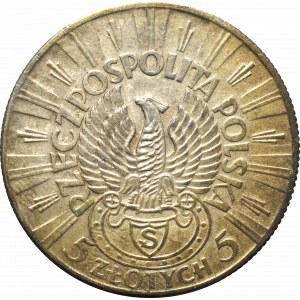 II Republic of Poland, 5 zloty 1934 Riffle Eagle