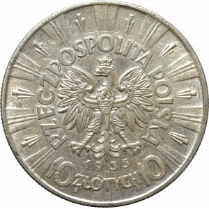 II Rzeczpospolita, 10 złotych 1935 Piłsudski