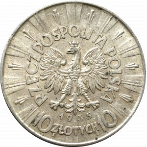 II Republic of Poland, 10 zloty 1935 Pilsudski