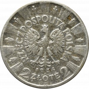 II Republic of Poland, 2 zloty 1934 Pilsudski