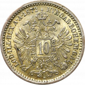 Austria, 10 Kreuzer 1872