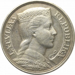 Łotwa, 5 łatów 1931