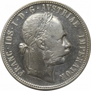 Austria, Franz Joseph, 1 florin 1886