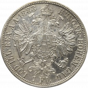 Austria-Hungary, 1 florin 1883