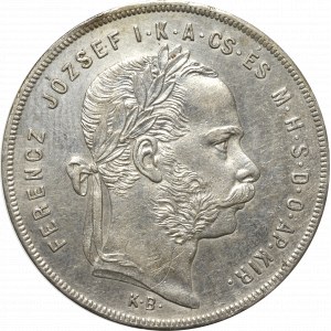 Hungary, 1 forint 1877, Kremnitz