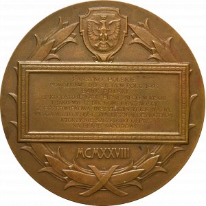 Polska, medal 100-lecie Banku Polskiego 1928, Warszawa