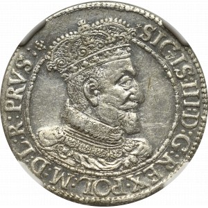 Zygmunt III Waza, Ort 1617 Gdańsk - NGC MS62
