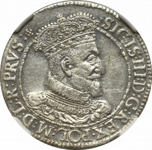 Zygmunt III Waza, Ort 1617 Gdańsk - NGC MS62