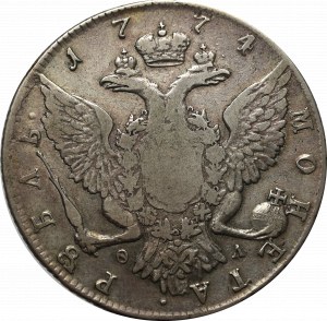 Rosja, Katarzyna II, Rubel 1774 ФЛ