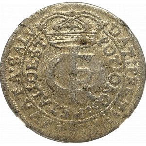 John II Casimir, 30 groschen 1665, Cracow - NGC MS61