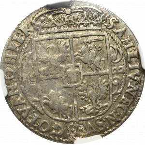 Zygmunt III Waza, Ort 1622, Bydgoszcz - PRV M NGC AU55